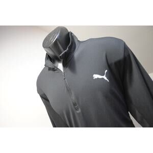 Puma Run Jacket Jogger 1/4 Zip Neck Long Sleeve Athletic Mens Sz XL
